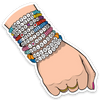 Die Cut Sticker - Taylor Friendship Bracelets