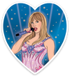 Die Cut Sticker - Taylor Greatest Era Heart