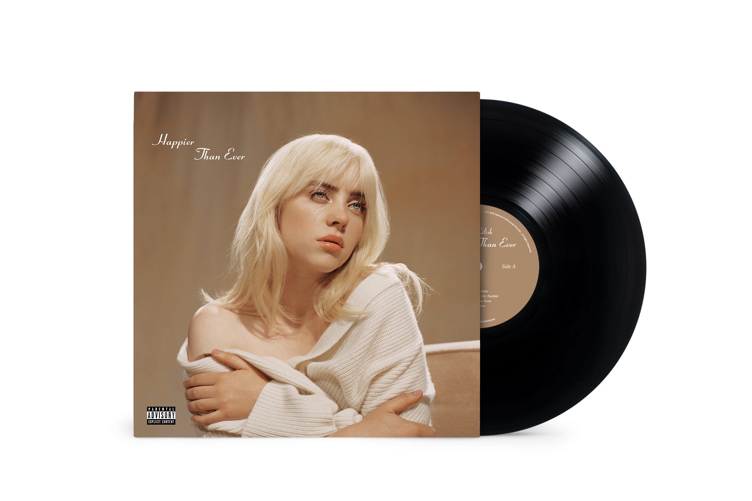 Billie Eilish Happier Than Ever [Explicit Content] (2 Lp's)