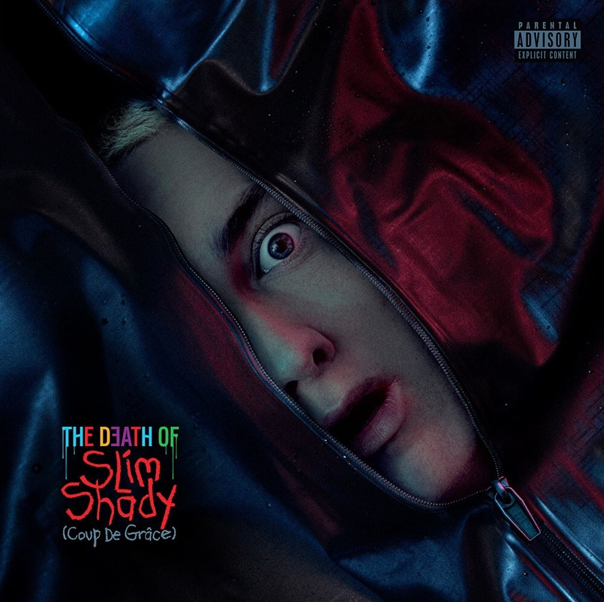Eminem The Death of Slim Shady (Coup de Grâce) [Explicit Content] (Colored Vinyl, Red, Blue) (2 Lp's)