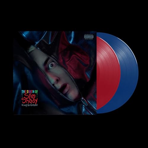 Eminem The Death of Slim Shady (Coup de Grâce) [Explicit Content] (Colored Vinyl, Red, Blue) (2 Lp's)