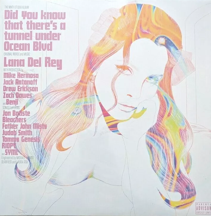 Lana Del Rey Did You Know That There's A Tunnel Under Ocean Blvd: Coachella Edition (Limited Edition, Orange Vinyl) [Import] (2 Lp's)