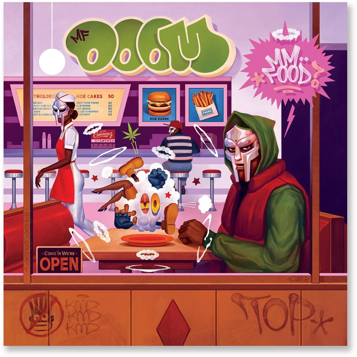 Mf Doom Mm..Food? (20th Anniversary Edition) [Explicit Content] (Sweet Tart Colored Vinyl) (2 Lp's)