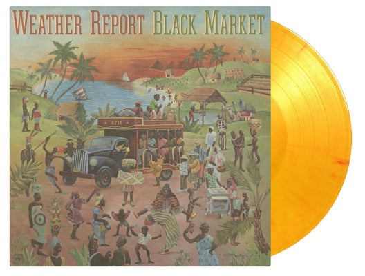 Weather Report Black Market (Limited Edition, 180 Gram Vinyl, Colored Vinyl, Flaming Orange) [Import]